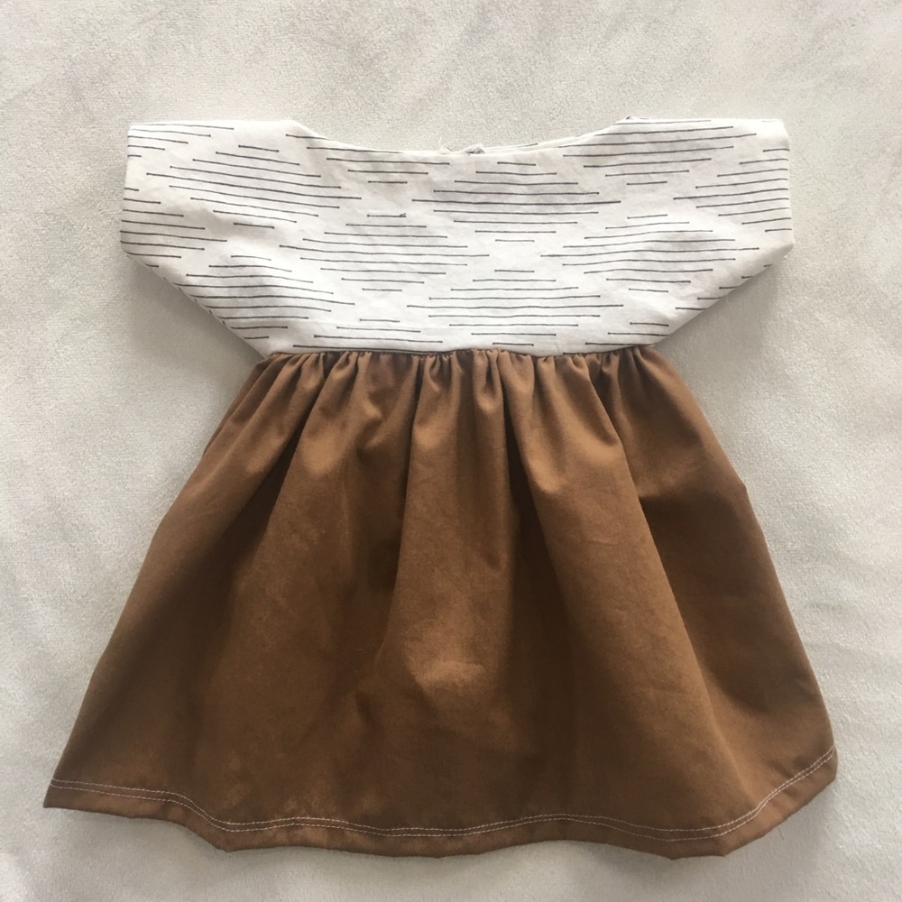 Handmade newborn to 3 month dress